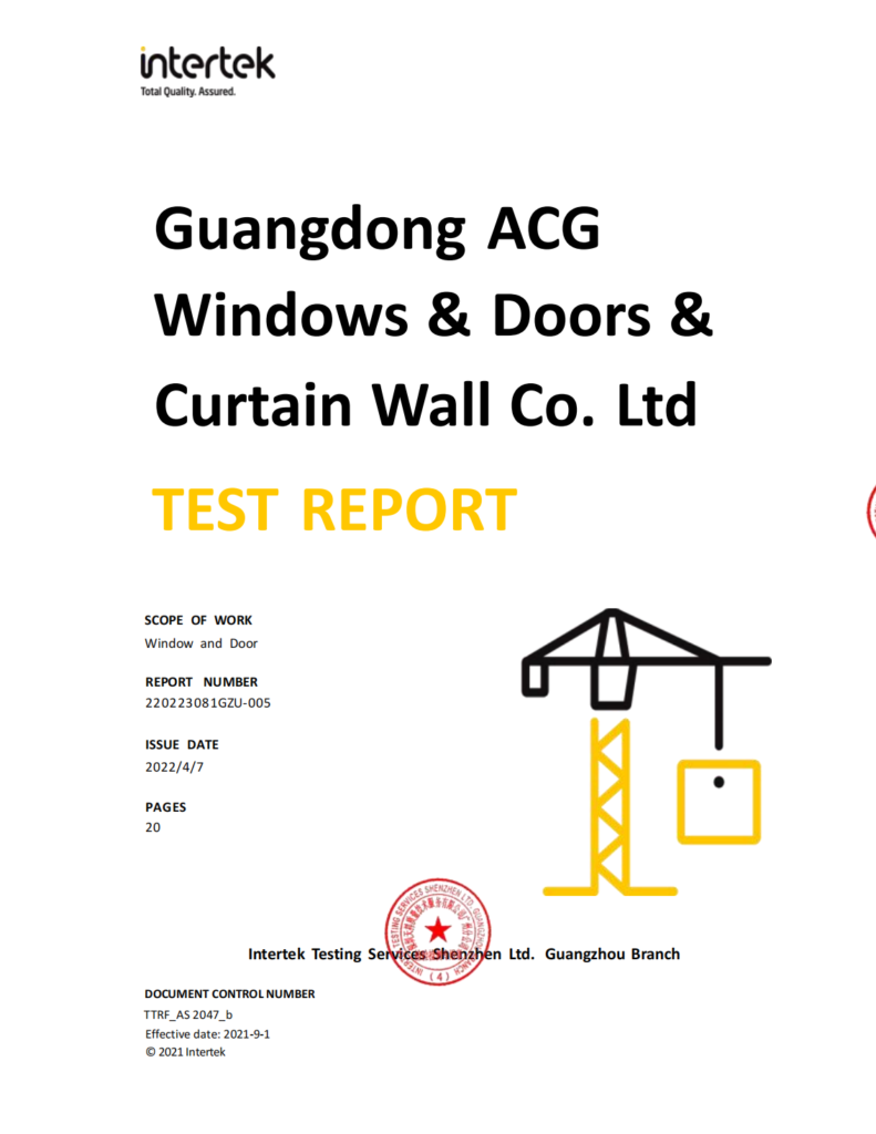 AS 2047-ACG100-220 Sliding Door