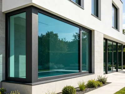Textured Powder Coated Windows