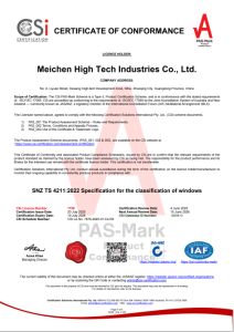 SNZ TS 4211:2022 Specification for the classification of windows